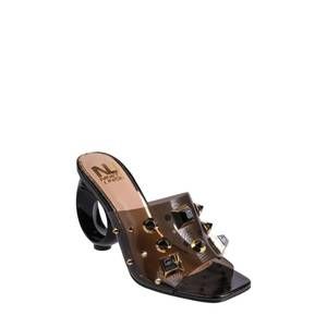 NEW NINETY UNION women's vegas heel sandals in black